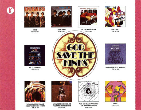 The Kinks : Face To Face (CD, Album, Mono, RE, RM, PMD)