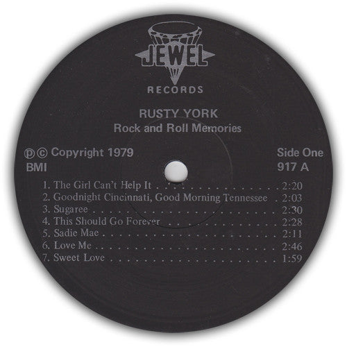 Rusty York : Rock And Roll Memories (LP, Comp)