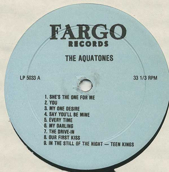 The Aquatones : Sing For "You" (LP, Album, RE)