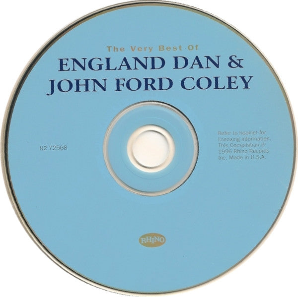 England Dan & John Ford Coley : The Very Best Of England Dan & John Ford Coley (CD, Comp, RM)