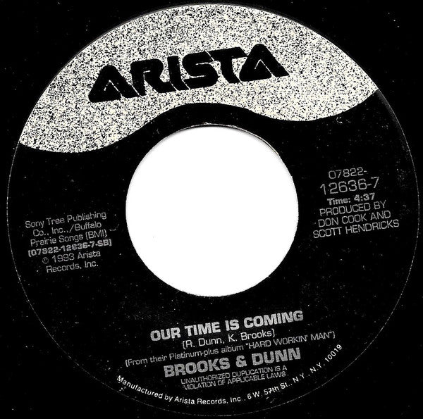 Brooks & Dunn : Rock My World (Little Country Girl) (7", Single)