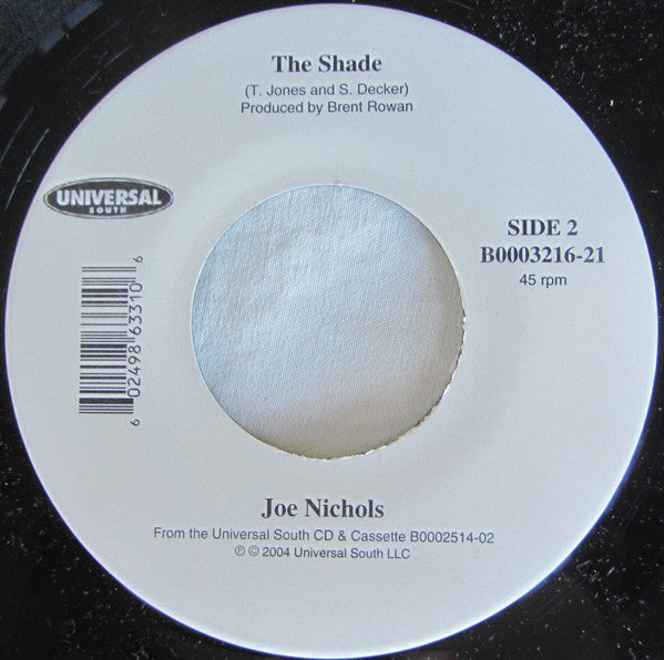 Joe Nichols : If Nobody Believed In You (7", Single)