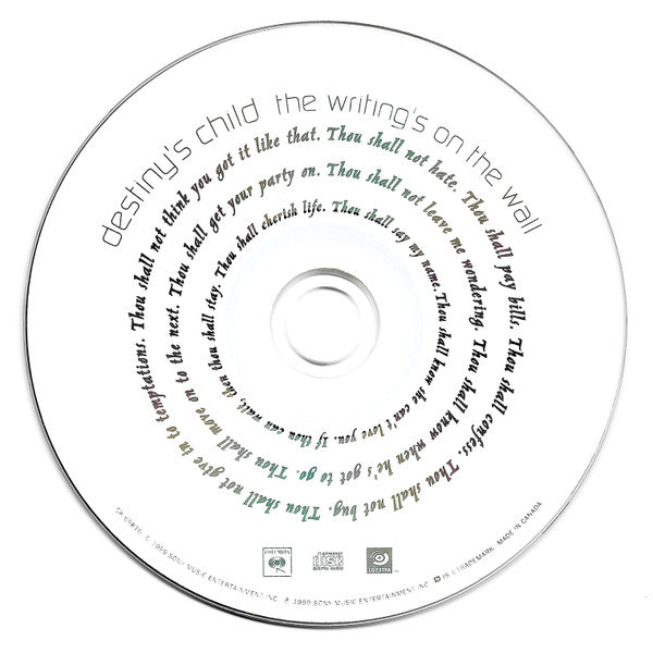 Destiny's Child : The Writing's On The Wall (CD, Album, Enh)
