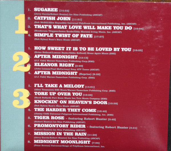 The Jerry Garcia Band : After Midnight - Kean College, 2/28/80 (4xHDCD, Album, Ltd)