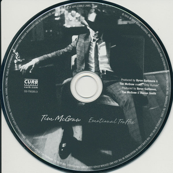 Tim McGraw : Emotional Traffic (CD, Album)