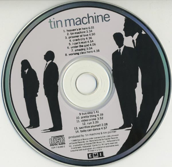 Tin Machine : Tin Machine (CD, Album)