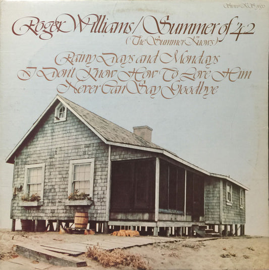 Roger Williams (2) : Summer Of '42 (The Summer Knows) (LP, Album)