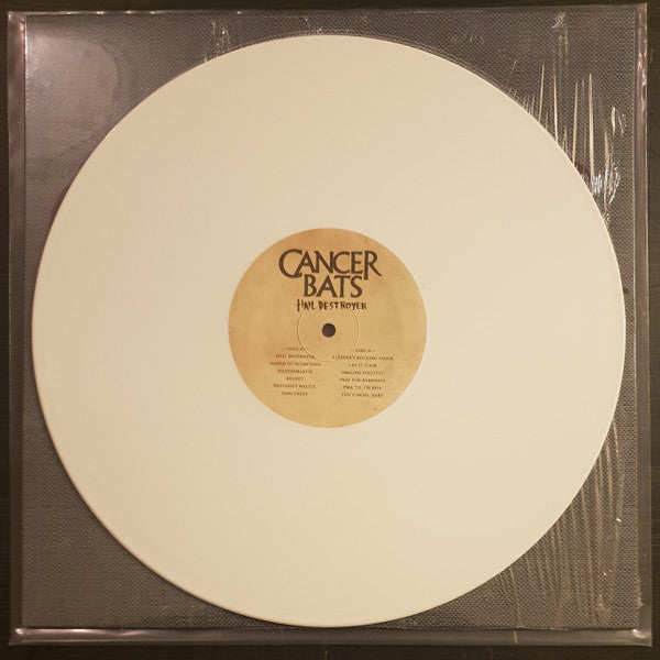 Cancer Bats : Hail Destroyer (LP, Album, Whi)