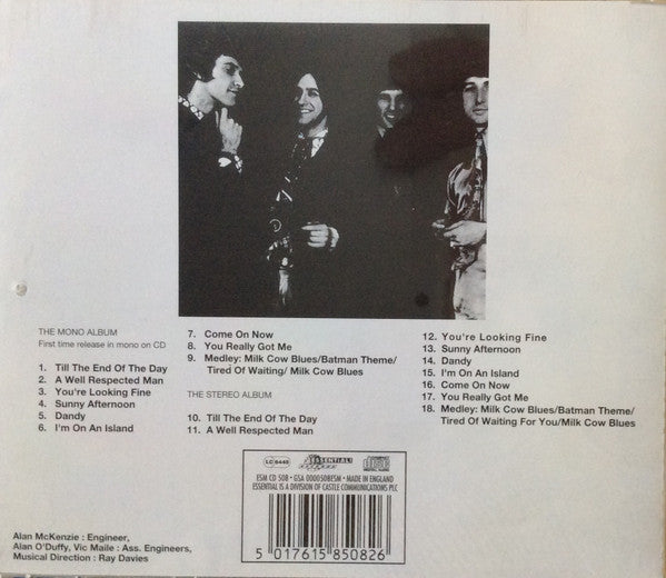 The Kinks : Live At Kelvin Hall (CD, Album, RE, RM)