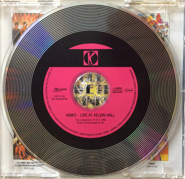 The Kinks : Live At Kelvin Hall (CD, Album, RE, RM)