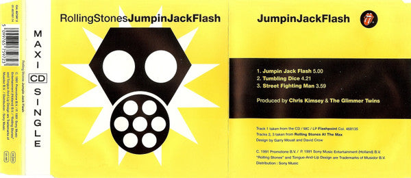 Rolling Stones* : Jumpin Jack Flash (CD, Single)