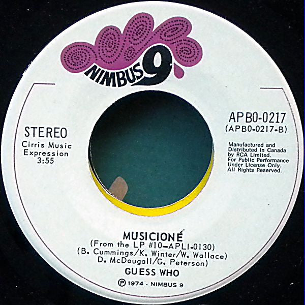 Guess Who* : Star Baby (7", Single)