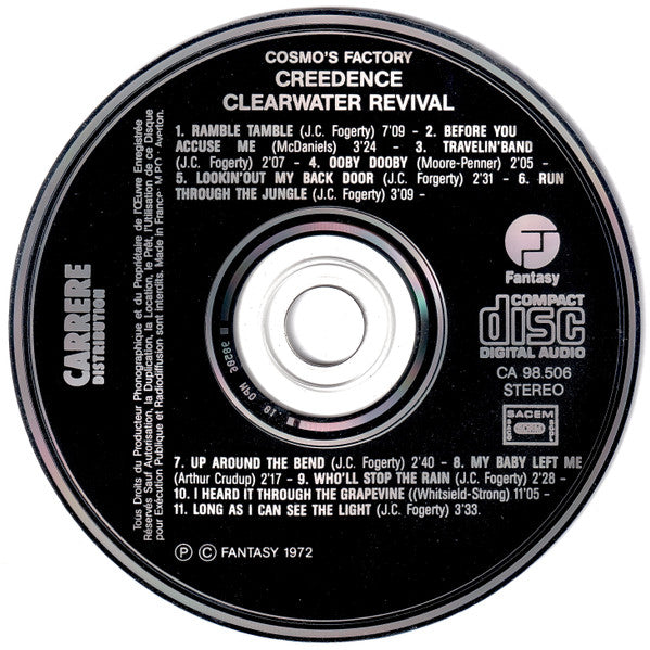 Creedence Clearwater Revival : Cosmo's Factory (CD, Album, RE)