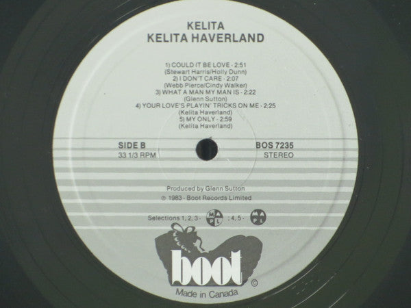 Kelita Haverland : Kelita (LP)