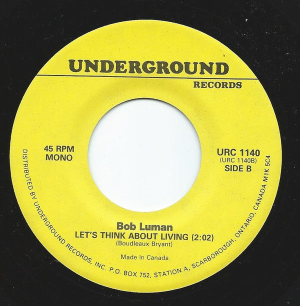 Travis And Bob / Bob Luman : Tell Him No / Let's Think About Living (7", Mono)