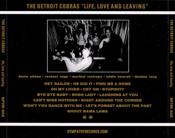 The Detroit Cobras : Life, Love And Leaving (CD, Album)