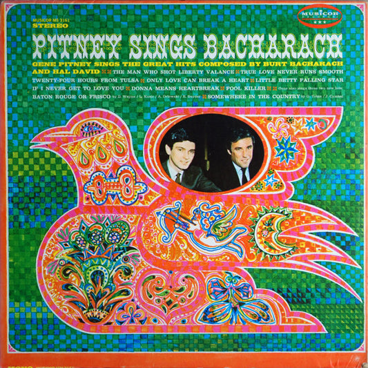 Gene Pitney : Pitney Sings Bacharach (LP, Album, Comp, Ter)