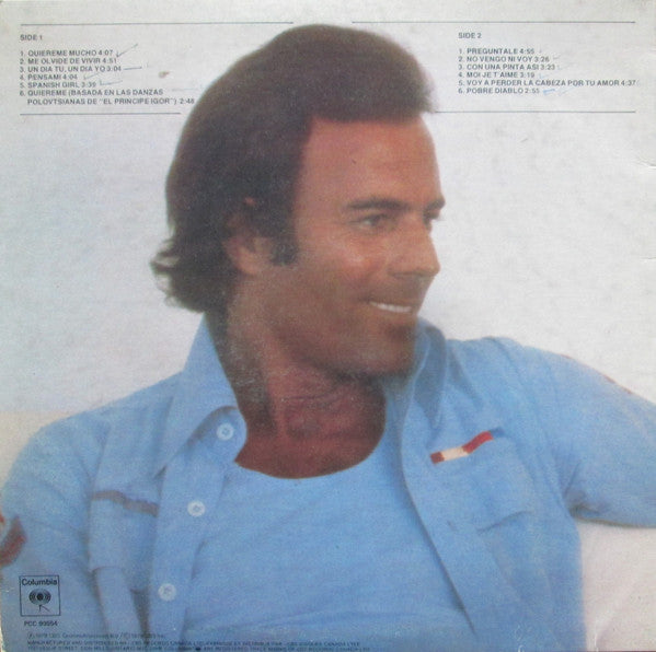 Julio Iglesias : Emociones (LP, Album)