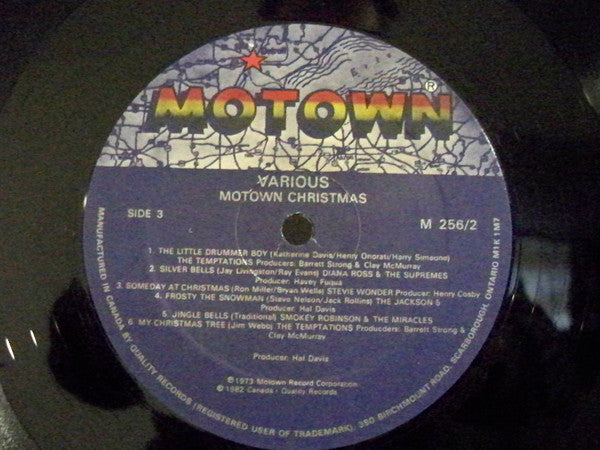 Various : A Motown Christmas (2xLP, Comp)