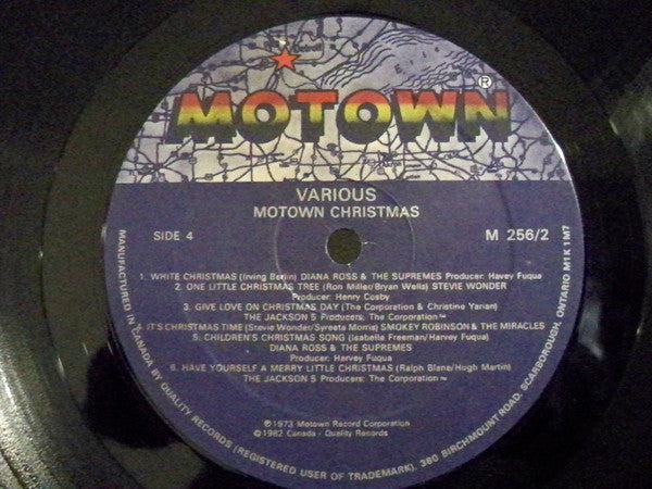 Various : A Motown Christmas (2xLP, Comp)