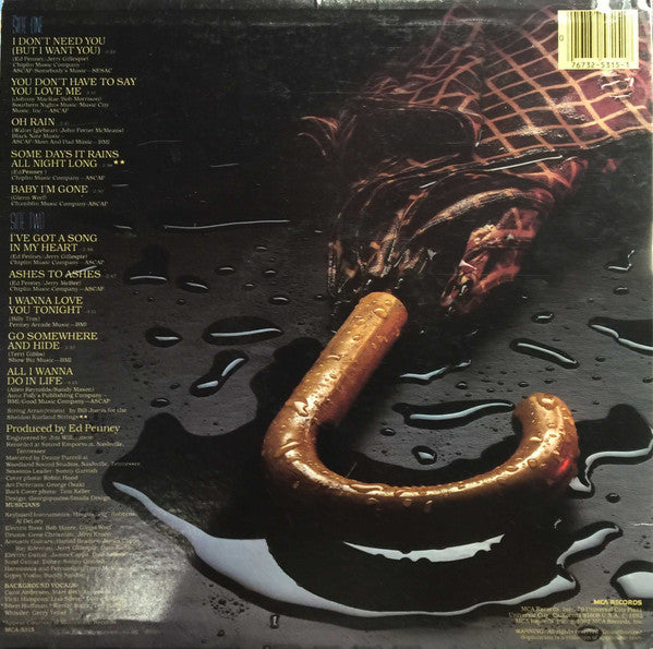 Terri Gibbs : Some Days It Rains All Night Long (LP, Album)