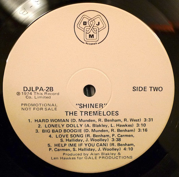 The Tremeloes : Shiner (LP, Album, Promo)