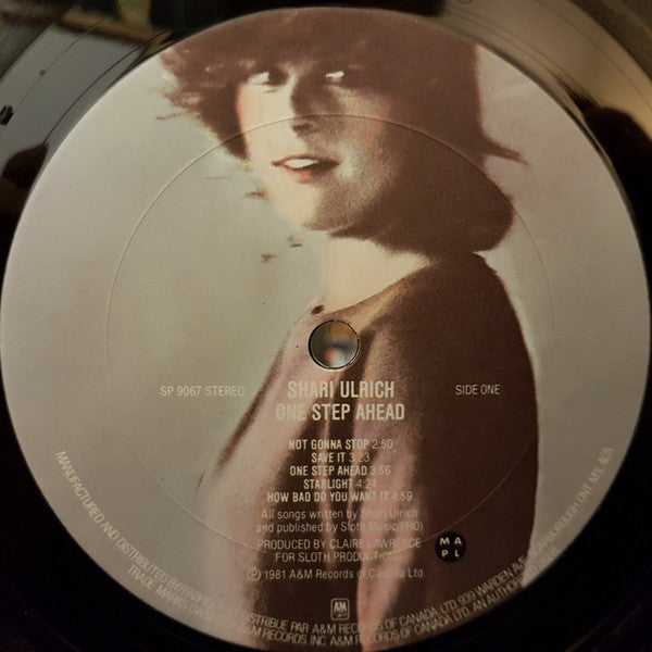 Shari Ulrich : One Step Ahead (LP)