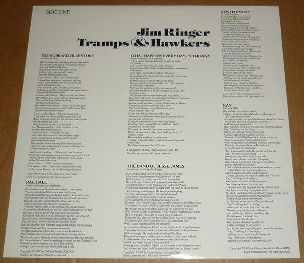 Jim Ringer : Tramps & Hawkers (LP, Album)