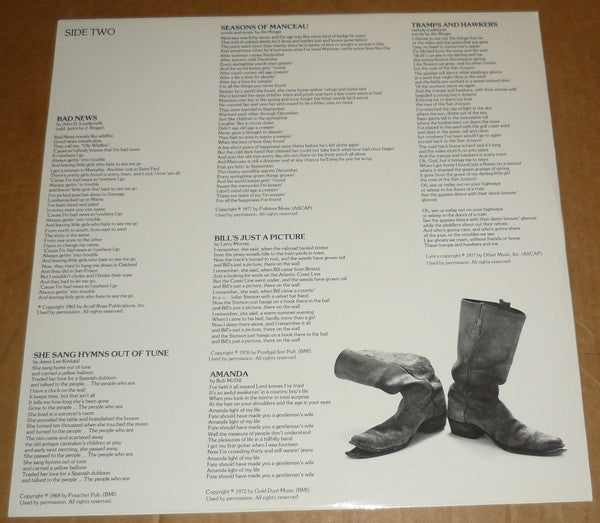 Jim Ringer : Tramps & Hawkers (LP, Album)