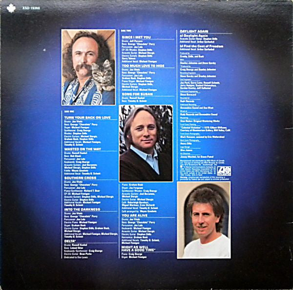 Crosby, Stills & Nash : Daylight Again (LP, Album)