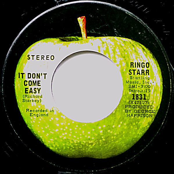 Ringo Starr : It Don't Come Easy (7", Single)