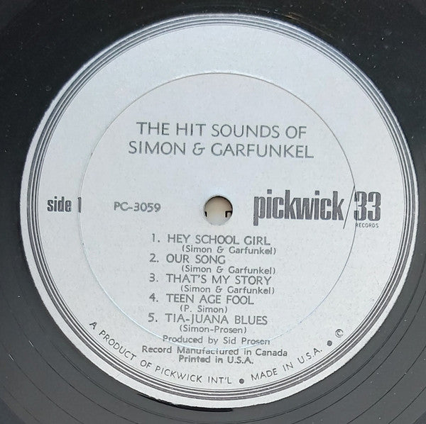 Simon & Garfunkel : Simon & Garfunkel (LP, Comp, Mono)