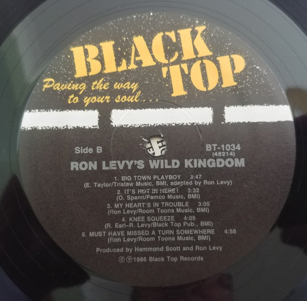 Ron Levy's Wild Kingdom Featuring Ronnie Earl, Kim Wilson, Wayne Bennett (2), Jimmie Vaughan : Ron Levy's Wild Kingdom Featuring Ronnie Earl, Kim Wilson, Wayne Bennett,  Jimmie Vaughan (LP, Album)