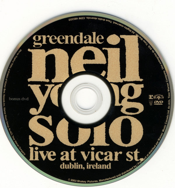 Neil Young & Crazy Horse : Greendale (HDCD, Album + DVD, Multichannel, NTSC)
