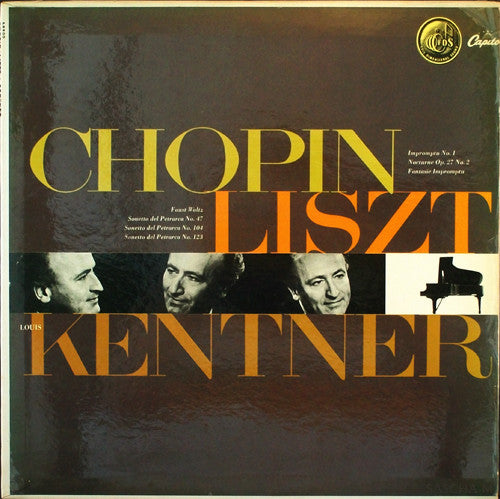 Frédéric Chopin, Franz Liszt, Louis Kentner : Chopin Liszt (LP, Album)
