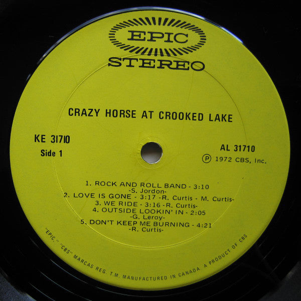 Crazy Horse : At Crooked Lake (LP, Album)
