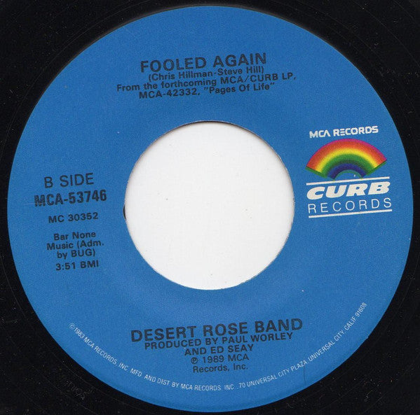 Desert Rose Band : Start All Over Again (7", Single)