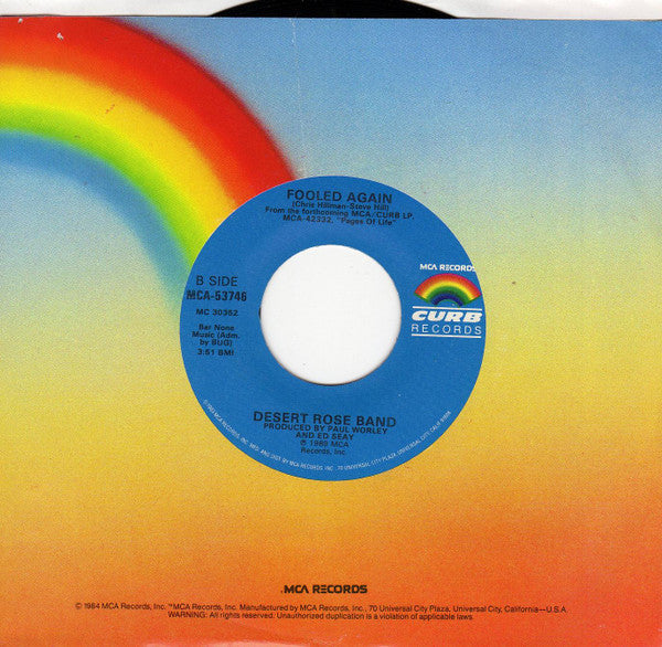 Desert Rose Band : Start All Over Again (7", Single)