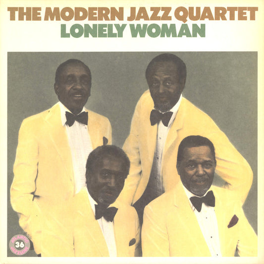 The Modern Jazz Quartet : Lonely Woman (LP, Album, RE)