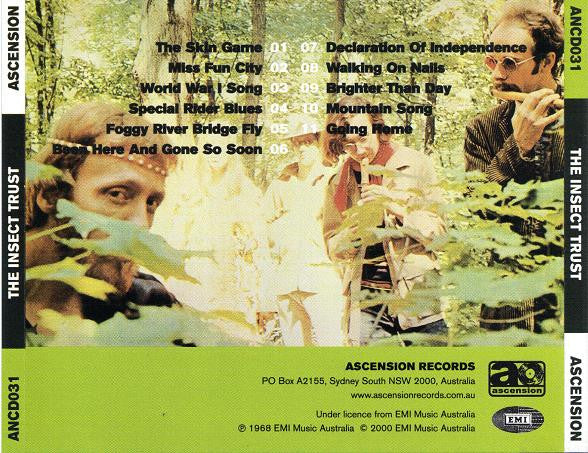 The Insect Trust : The Insect Trust (CD, Album, RE)