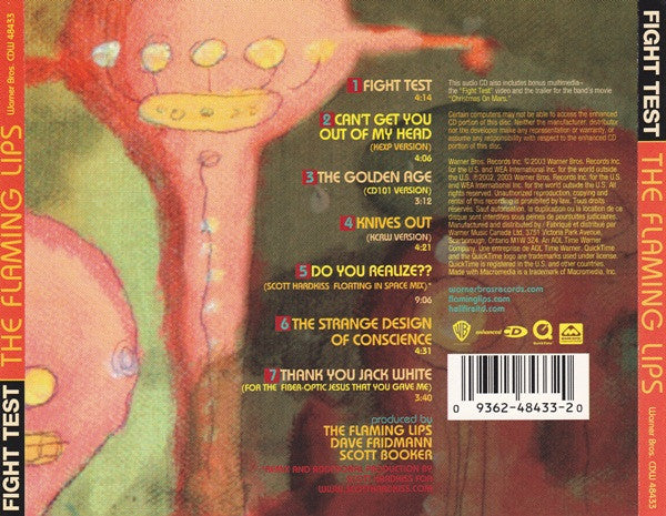 The Flaming Lips : Fight Test (CD, EP, Enh)