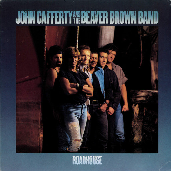 John Cafferty And The Beaver Brown Band : Roadhouse (LP, Album)