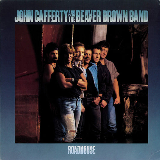 John Cafferty And The Beaver Brown Band : Roadhouse (LP, Album)