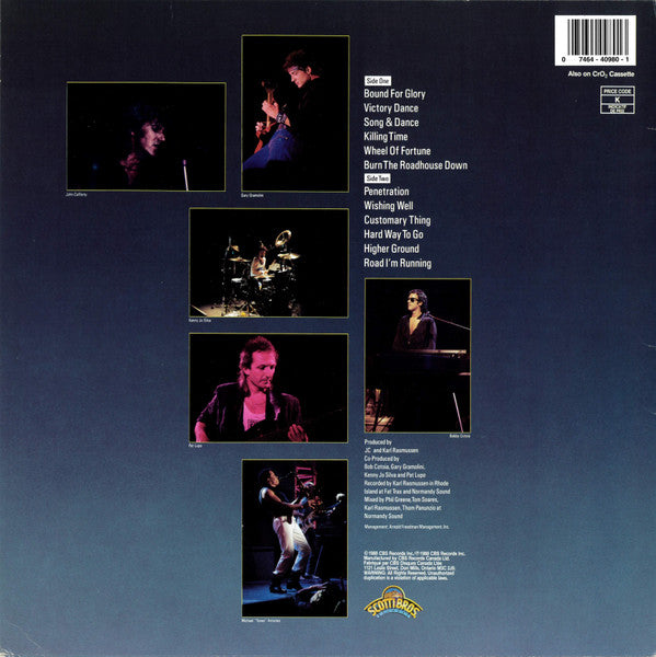 John Cafferty And The Beaver Brown Band : Roadhouse (LP, Album)
