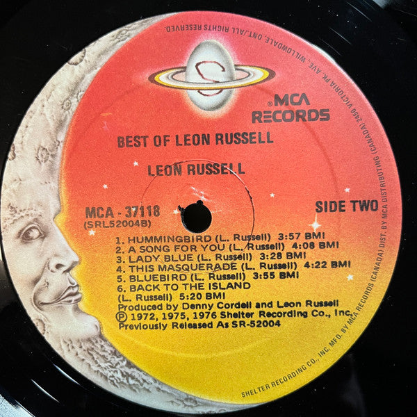 Leon Russell : Best Of Leon (LP, Comp, RE)