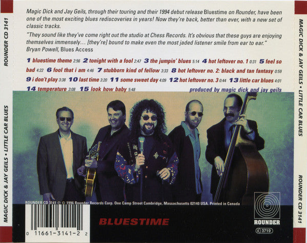 Magic Dick & Jay Geils* : Little Car Blues (CD, Album)