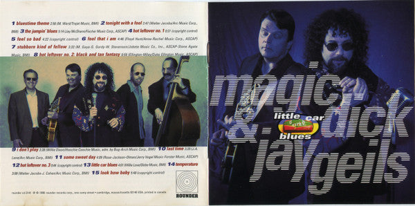 Magic Dick & Jay Geils* : Little Car Blues (CD, Album)