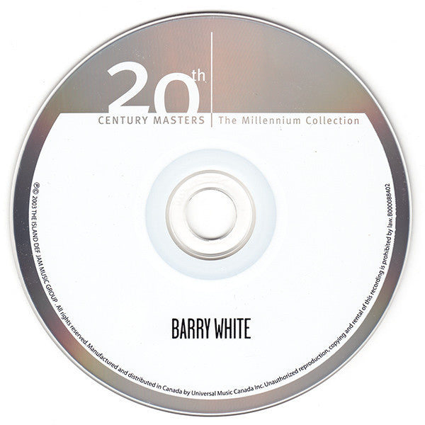 Barry White : The Best Of Barry White (CD, Comp, RM)