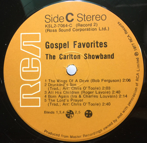The Carlton Showband : 20 Gospel Favourites (2xLP, Album)