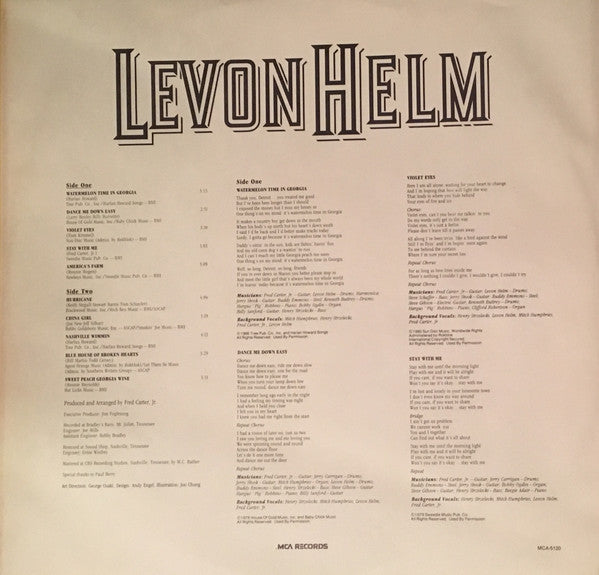 Levon Helm : American Son (LP, Album)